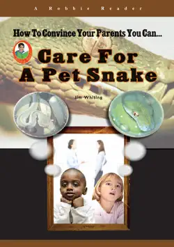 care for a pet snake book cover image