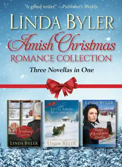 amish christmas romance collection book cover image