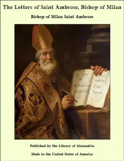 the letters of saint ambrose, bishop of milan book cover image