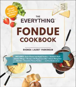 the everything fondue cookbook book cover image