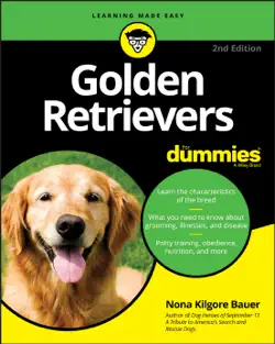 golden retrievers for dummies book cover image
