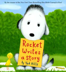 rocket writes a story book cover image
