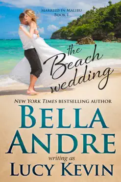 the beach wedding book cover image