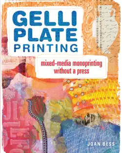 gelli plate printing book cover image