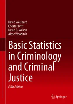 basic statistics in criminology and criminal justice book cover image
