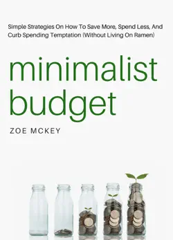 minimalist budget book cover image
