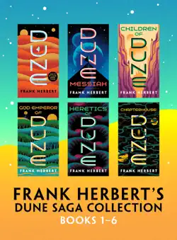 frank herbert's dune saga collection: books 1 - 6 book cover image
