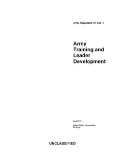 army regulation ar 350-1 army training and leader development april 2019 book cover image