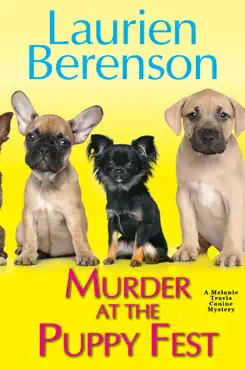 murder at the puppy fest book cover image