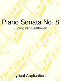 piano sonata no. 8 book cover image