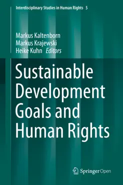 sustainable development goals and human rights book cover image