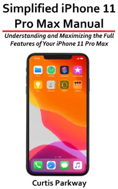 simplified iphone 11 pro max manual book cover image