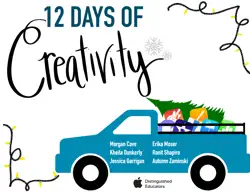12 days of creativity book cover image