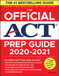 the official act prep guide 2020-2021 book cover image