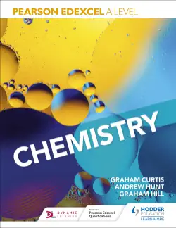 pearson edexcel a level chemistry (year 1 and year 2) book cover image