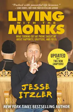 living with the monks book cover image