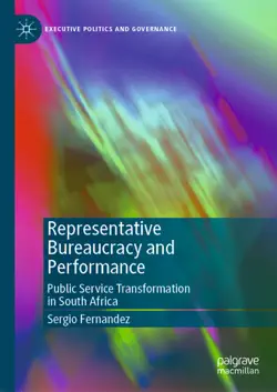 representative bureaucracy and performance imagen de la portada del libro