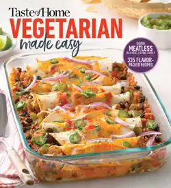 taste of home vegetarian made easy book cover image