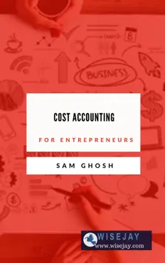 cost accounting for entrepreneurs imagen de la portada del libro