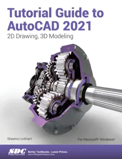 tutorial guide to autocad 2021 book cover image