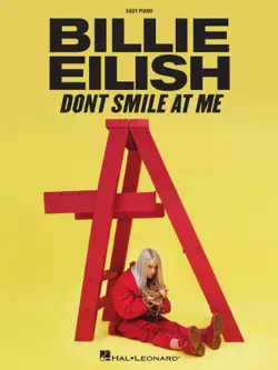 billie eilish - don't smile at me easy piano songbook book cover image