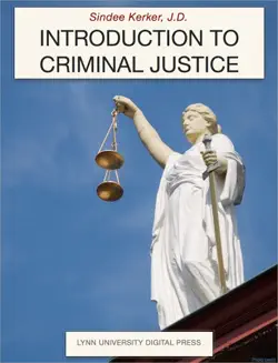 introduction to criminal justice book cover image