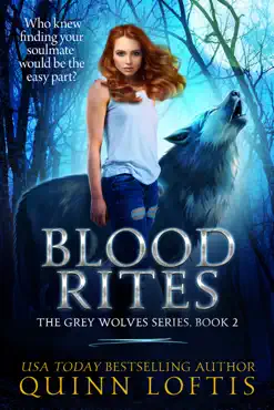 blood rites, book 2 the grey wolves series book cover image