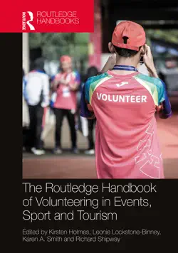 the routledge handbook of volunteering in events, sport and tourism book cover image
