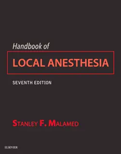 handbook of local anesthesia book cover image