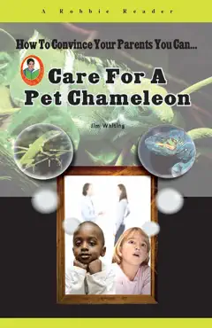 care for a pet chameleon book cover image