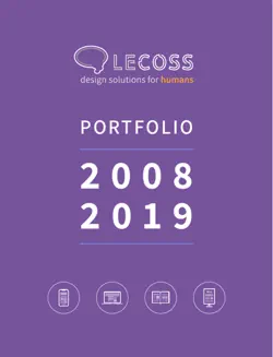 lecoss design portfolio book cover image