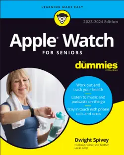 apple watch for seniors for dummies book cover image