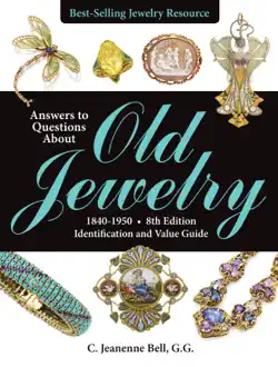 answers to questions about old jewelry, 1840-1950 book cover image