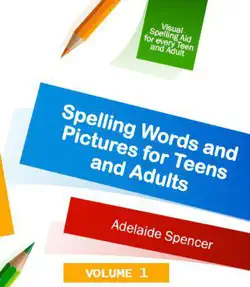 spelling words and pictures for teens and adults book cover image