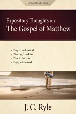 expository thoughts on the gospel of matthew book cover image