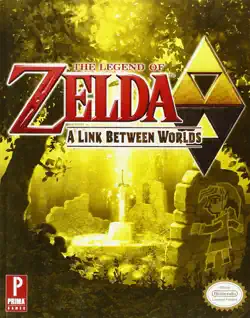 the legend of zelda a link between worlds: complete guide & walkthrough book cover image
