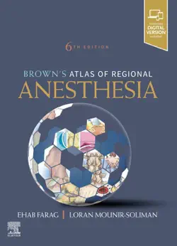 brown's atlas of regional anesthesia, e-book imagen de la portada del libro