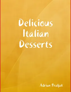 delicious italian desserts book cover image