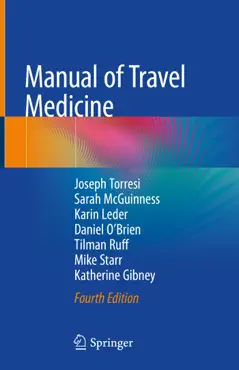 manual of travel medicine book cover image