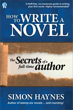 how to write a novel book cover image