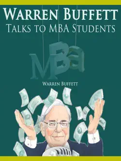 warren buffett talks to mba students imagen de la portada del libro