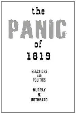 the panic of 1819 book cover image