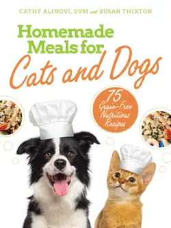 homemade meals for cats and dogs book cover image