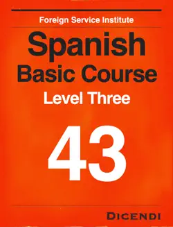 fsi spanish basic course 43 book cover image