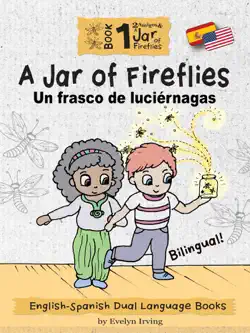 a jar of fireflies: english spanish dual language books for kids book cover image