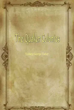 the quaker colonies book cover image
