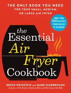 the essential air fryer cookbook book cover image