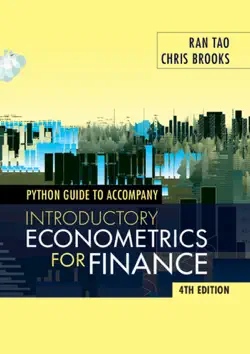 python guide for introductory econometrics for finance book cover image