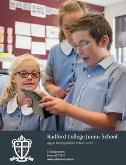 radford college junior school book cover image