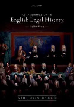 introduction to english legal history book cover image
